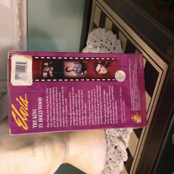 Elvis the king of Hollywood Vhr tape new still sealed - Picture 4 of 5